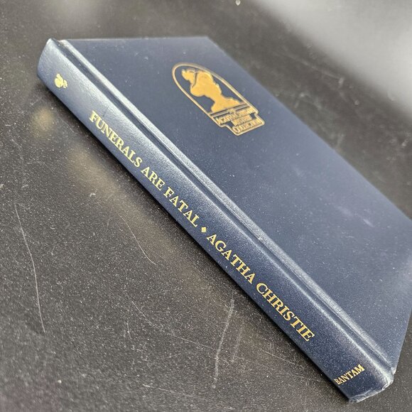 Agatha Christie Mystery Collection Funerals Are Fatal Hardcover Leatherette 1983 - Picture 2 of 13
